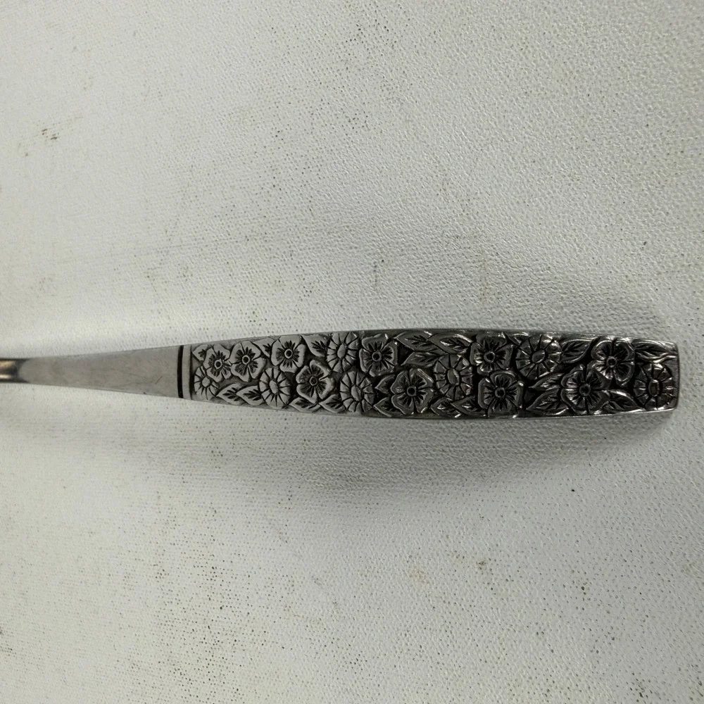 Rogers Stanley FRAGRANT ROSE Flatware GRAVY Ladle 6 1/2